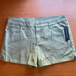 Faded Glory Green Women's Cargo Shorts